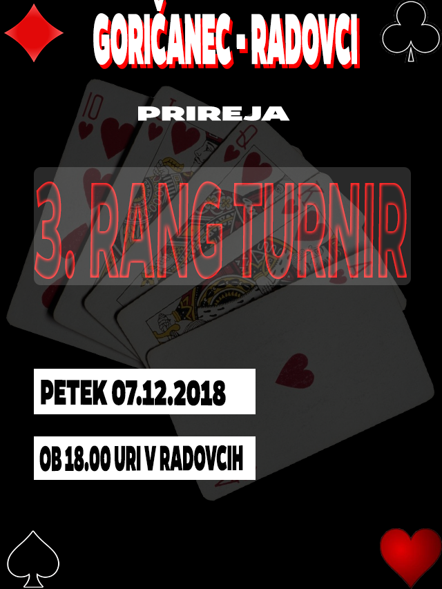 3. RANG TURNIR @ Radovci - PRI VESELEM GORIČANCU | Murska Sobota | Slovenija