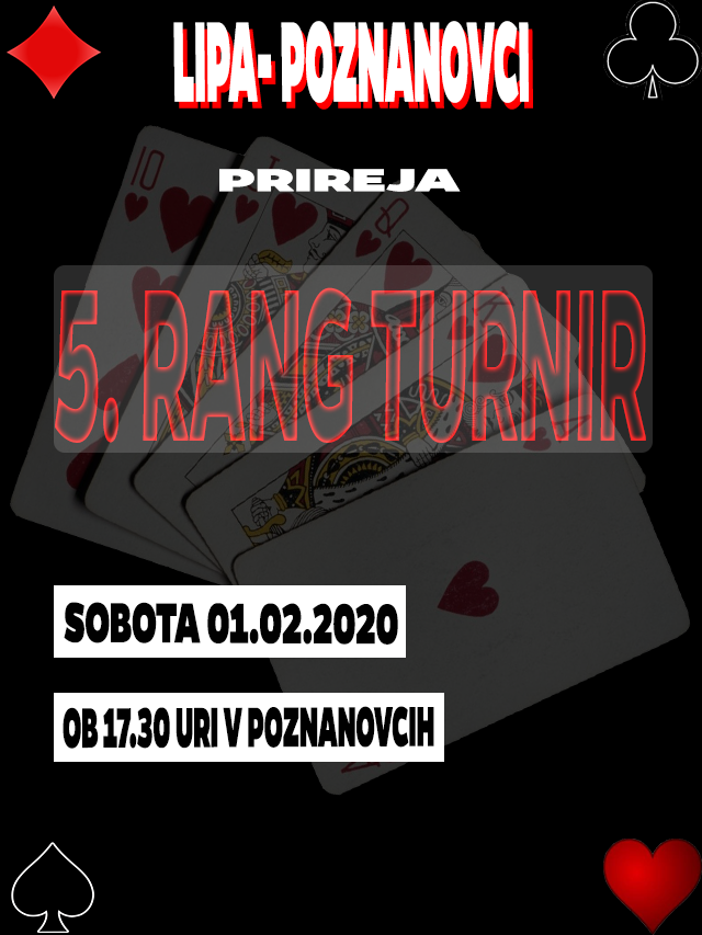 5. RANG TURNIR @ OKREPČEVALNICA PRI LIPI